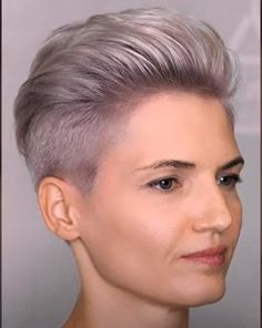 Short Gray Hair, Silver Haired Beauties, Quiff Hairstyles, Short Haircuts For Women, Corte De Cabelo Masculino, Best Short Haircuts