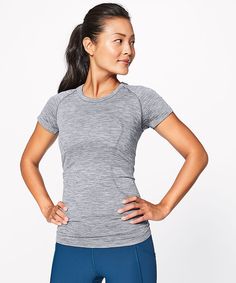 Tech Outfit, Lululemon Shirts, Lemon Shirt, Lululemon Swiftly Tech Short Sleeve, Lululemon Shirt, Shirts Aesthetic, Swiftly Tech Short Sleeve, Lululemon Outfits