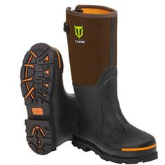 Hunting Muck Boots TIDEWE Rubber Work Boots for Men Waterproof Hunting Boots, Warm 6mm Neoprene Hunting Mud Boot Size 5-14 - TideWe Rubber Work Boots, Mud Boots, Boot For Men, Steel Toe Boots, Work Gear, Hunting Boots, Muck Boots, Rubber Boot, Work Boots Men