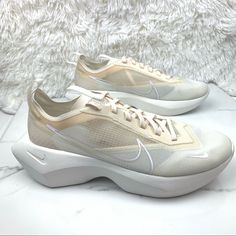 Nike Vista Lite Women’s 11.5 Pale Ivory & Summit White Off White Cream Color Neutral Color Perfect Wardrobe Staple Sheer Details Imperfections Pictured Brand New In Box Without Lid Unique, Fun, And Comfortable Sneakers Perfect Spring And Summer Color Cream High-top Running Shoes With Boost Midsole, Beige Low-top Running Shoes With Translucent Outsole, Cream Sneakers With Round Toe For Running, Cream Low-top Running Shoes With Cushioned Footbed, Nike Beige Sneakers With Translucent Outsole, Cream Lace-up Sneakers With Air Cushioning, Cream Running Shoes With Boost Midsole And Round Toe, White Running Shoes With Textured Sole For Spring, Cream Sneakers With Boost Midsole For Spring