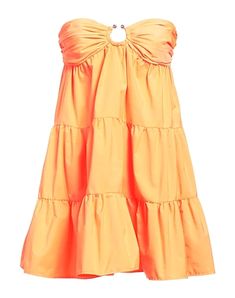 Sun Dress For The Beach, Sun Dresses For Summer Short, Summer Outfits Bright Colors, Dresses Trendy Party, Short Sun Dresses, Cute Beach Dresses, Summer Dinner Dress, Short Fitted Dresses, Orange Short Dress