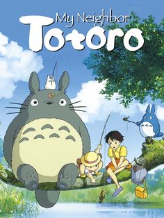 the dvd cover for my neighbor totoro