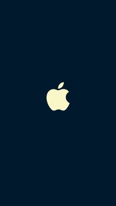 an apple logo on a dark background