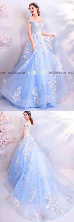 Blue Princess Style Floor-length Gown, Light Blue Princess Dress With Fitted Bodice, Light Blue Princess Style Dress With Fitted Bodice, Light Blue Princess Style Wedding Dress, Floor-length Light Blue Gown For Quinceanera, Light Blue Princess Dress For Prom, Blue Princess Gown For Wedding, Princess Style Light Blue Prom Dress, Blue Princess Ball Gown With Fitted Bodice