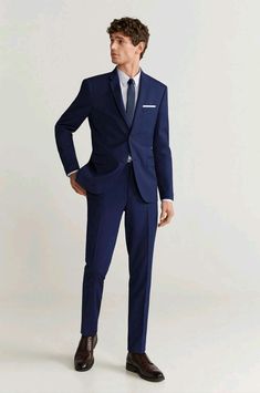 Navy Blue Suit Men, Masculinity Quotes, Navy Suit Wedding, Terno Slim, Quotes Empowering, Stylish Mens Suits, Black Suit Men, Fashion For Girls