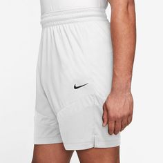 Icons don't just live on the court. These men's Nike sweat-wicking shorts keep it light and smooth so you can bring a classic look beyond the hardwood. Icons don't just live on the court. These men's Nike sweat-wicking shorts keep it light and smooth so you can bring a classic look beyond the hardwood. Dri-FIT technology Smooth fabric feel Hidden drawstringFIT & SIZING 8" inseam LightweightFABRIC & CARE Polyester Machine wash Imported Size: XXL. Color: White. Gender: male. Age Group: adult. White Athleisure Basketball Bottoms, White Athleisure Athletic Shorts For Basketball, Nike Basketball Athletic Shorts With Moisture-wicking, Nike Moisture-wicking Athletic Shorts For Basketball, Nike White Basketball Shorts, Nike Casual Basketball Athletic Shorts, Just Live, Nike Sweats, Basketball Shorts