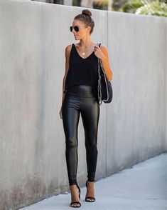 Leggings Outfit Black Girl. There are any references about Leggings Outfit Black Girl in here. you can look below. I hope this article about Leggings Outfit Black Girl can be useful for you. Please remember that this article is for reference purposes only. #leggings #outfit #black #girl Outfit With Leather Leggings, How To Style Leather Leggings, Black Leather Leggings Outfit, Leather Pants Outfit Night, Style Leather Leggings, Outfit Nero, Outfits Leggins, Faux Leather Leggings Outfit