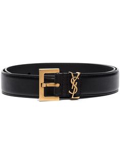 1000 SAINT LAURENT MONOGRAM THIN BELT Black Leather Belt, Monogrammed Leather, Leather Cap, Beach Tote Bags, Small Leather Goods, Black Belt, Lanvin, Handbag Backpack, Belts For Women