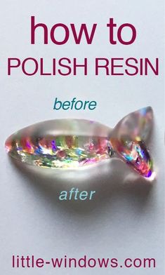 Polishing Resin, Resin Tips, Epoxy Crafts, Ice Resin, Resin Work, Astuces Diy