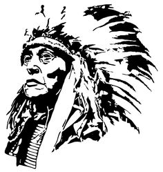 Native American Sketch, 42 Tattoo, Traditional Tattoo Designs, Native American Paintings, Native American Warrior, Native American Artwork, Silhouette Stencil, Tattoo Art Drawings