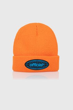 Official presents the WRLD Takeover Beanie (Orange) Features: Comfortable Knit Cuff Beanie Large rubber patch Wear daily 100% Acrylic Cheap Orange Snapback Hat, Bucket Hat Drawing, Knit Bucket Hat, Hat Drawing, Orange Beanie, Gear Design, Beanie Fits, Rubber Patch, Promo Items