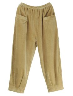 PRICES MAY VARY. Features: Women's corduroy casual loose pant retro solid color simple wide-leg elastic waist loose fit ankle length pants with two side pockets Material: Women's cotton pull on trousers, made of soft and warm, slightly stretched corduroy fabric, comfortable to wear Match: Women's baggy tapered pants are very suitable for spring, autumn and winter, you can mix and match with solid colors, stripes or plaid tops, tunics, shirts, jackets, leggings, casual and fashionable Occasion: L Corduroy Baggy Pants, Harem Pant, Pants Elastic Waist, Loose Trousers, Baggy Pants, Leggings Casual, Baggy Pant, Tapered Pants, Loose Pants