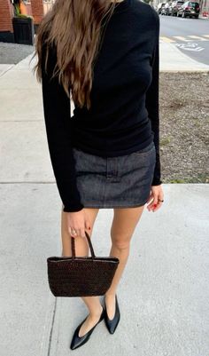 Black Ballerinas Outfit, Mini Skirt Outfit Fall, Aw 2024, Autumn Outfit Inspo, Chic Autumn, 2024 Style, Autumn Outfits, The Collective, Autumn Outfit