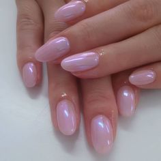 Fresh Manicure, Pink Chrome Nails, Flot Makeup, Manikur Kuku, Smink Inspiration, Soft Nails, Nagel Inspo, Pink Nail, Chic Nails