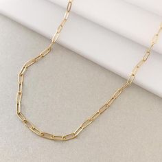 Gold Link Necklace Women, Paper Clip Necklace, Chain Necklace Women, Color Seasons, Gold Link Necklace, Custom Initial Necklace, Flat Back Earrings, Preppy Girl, Gold Necklace Women