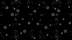 the stars are all over the black background