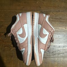 Nike Dunk Low Rose Whisper -
fits like a men’s size 10-10.5  
pink and white streetwear kicks
VNDS barely worn
#shoes #dunks #nike #lows #pink
womens but fit men’s well too Nike Lows, Nike Dunk Low Rose Whisper, Dunk Low Rose, Shoes Dunks, White Streetwear, Dunks Nike, Fit Men, Nike Dunk Low, Guys Be Like