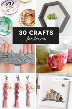 the top ten crafts for teens to make