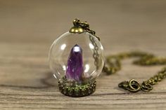 Statice Flowers, Mini Crafts, Real Flower Necklace, Jar Spells, Tiny Garden