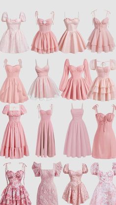 Cotillion Dresses, Dress Design Sketches, Quick Outfits, Easy Trendy Outfits, Pink Outfits, Really Cute Outfits, Pink Outfit, Girly Outfits