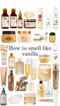 Smell Like Vanilla, Shower Essentials, Body Hydrating Cream, Sephora Skin Care, Diy Skin Care Recipes, Basic Skin Care Routine, Bath And Body Works Perfume, Warm Fragrance