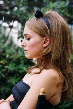 now head band Ombré Hair, Natalie Portman, Hair Envy, Big Hair, Vintage Hairstyles, Hair Dos, Beauty Inspiration