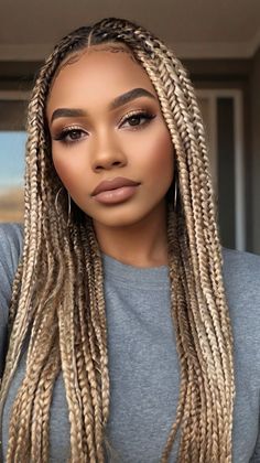 Transform Your Braids Hairstyles with Curl: Styles for Cascading Curls 👑 French Curl Braids Styling, Styling My French Curl Braids, How To Layer French Curl Braids, How To Take Care Of French Curl Braids, How To Maintain French Curl Braids, Office Hairstyles, Big Box Braids