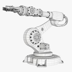 an image of a robotic arm that is in the shape of a robot's head