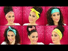 Struggling to wear a bandana? We've got you covered by bringing to you everything you can do with a bandana and learn how to wear a bandana differently too. Bandana Hairstyles For Long Hair, Wearing Headbands, How To Wear Headbands, Headbands For Short Hair, Sari Skirt, Hair Turban