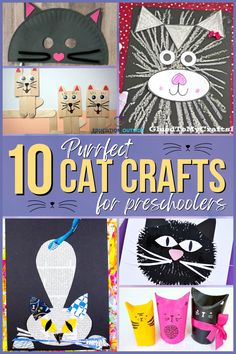 the top ten cat crafts for preschoolers