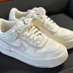 Worn Only A Few Times - I’m Selling My Nike Air Force 1 Shadows In Coconut Milk. Item Number Cu8591-102. Women’s Size 7. They’re An Off White With Yellow Tone. Super Cute And Super Comfortable. Cross Posting. Air Force 1 Shadows, Nike Air Force 1 Shadow, Air Force 1 Shadow, Milk Color, Yellow Tone, Yellow Tones, Nike Air Force 1, White Nikes, Air Force 1