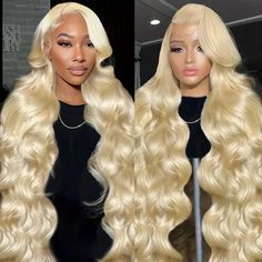 PRICES MAY VARY. 613 Lace Frontal Wig Material: 100% unprocessed Brazilian virgin human hair, cut from one donor only，natural and healthy. 613 Blonde Human Hair Wig Quality: We have very strict quality testing. Our hair is no tangle,no shed, no lice, could be dyed,bleached, curled as your own hair.Soft, healthy, no smell, tangle-free, minimal shedding. Hair Lace Type: Our 613 hd lace frontal wig is 13x4 Transparent lace,konts very small and bleached , pre-plucked with baby hair . Cap Process: 13 Barbie Personality, 613 Lace Front Wig, Blond Wig, 613 Wig, Blonde Body Wave, Yellow Blonde, Wig Material, Blonde Wigs, Human Hair Wigs Blonde