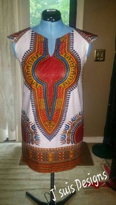 Beautifully handmade White African dashiki print dress. Nice dress for any occasion. Size 8 shown. List size needed when ordering. African Dashiki Dress, Dashiki Dress, African Dashiki, Dress Clothes For Women, Print Dress, Nice Dresses, Dress Outfits, Clothes For Women, Dresses