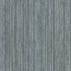 a blue and white striped wallpaper with vertical lines on the bottom, in shades of gray