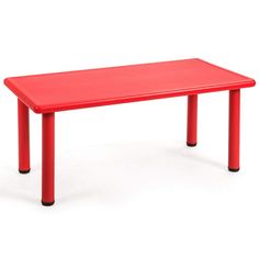 PRICES MAY VARY. Wide Usage: This rectangle table is very practical. Children can eat, draw, read and study on this furniture. In addition, it can also be widely used outdoors. It can be children’s learning table, playing table and dining table. Children will spend most of time on it. Durable Material & Firm Structure: This rectangle table is made of high quality HDPE and steel pipe, which is very strong and durable. The legs of the table are very strong and are not easy to shake. They can accom Playroom Kindergarten, Learn And Play, Play Table, Activity Table, Plastic Tables, Stackable Chairs, Toddler Furniture, Steel Table, Kid Table