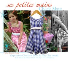 Ses Petites Mains tiny chic clothing: Check Mate. Check Mate