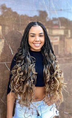 Fresh Curl Braids, Large French Curl Braids, Cornrow Updo On Natural Hair, French Curl Braids Hairstyles, French Curl Braids, Wedding Braid, Curl Braids, Curly Braids, French Curl