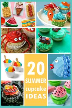 20 summer cupcake ideas for kids to make