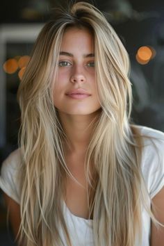 50 Inspiring Long Layered Hair Ideas for Your Hair Upgrade. Looking for inspiring long layered hair ideas for your hair upgrade? Explore this collection and find hairstyles that will elevate your look to new heights of beauty and sophistication, ensuring you radiate confidence and charm with every strand. Straight Layered Long Hair, Long Layered Thick Hair Wavy, Long Blonde Hair Cuts With Layers, Razor Cut Layers Long Hair, Long Blonde With Bangs, Long Layered Haircuts With Curtain Bangs Fine Hair, Soft Layers Long Hair Straight, Wavy Long Blonde Hair, Long Hair Side Part Layers