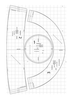 an image of a drawing of a clock on a sheet of graph paper with lines