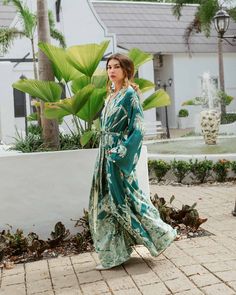 Divine elegance awaits with our Aphrodite Maxi Kaftan, crafted in luxurious teal green. This enchanting garment is designed to flow gracefully with every step, ensuring a stunning silhouette that captivates and charms. Perfect for serene evenings or special occasions, the Aphrodite kaftan invites you to embody the beauty and allure of a goddess.Size: Our model is wearing Size S : Length 145 cm (57 inch) and she has the following measurements: Height: 171 cm | 5 ft 7 inches Chest: 85 cm | 34 inches Waist: 64 cm | 25 inches Hips: 90 cm | 35 inches Maxi Kaftan, Short Kimono, A Goddess, Aphrodite, Teal Green, How To Feel Beautiful, Classic Looks, New Color, Night Out