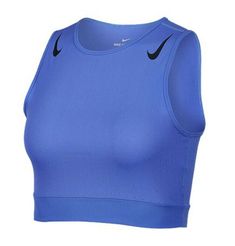 Nike Aeroswift, Recycled Polyester Fabric, Crop T Shirt, Sleeveless Crop Top, Running Clothes, The Race, Top Fabric, Crop Tshirt, Active Wear Tops