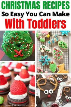 christmas treats that are so easy to make with toddlers