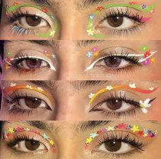 Eye Makeup Pictures, Makijaż Smokey Eye, Eye Makeup Designs, Dope Makeup, Colorful Eye Makeup, Edgy Makeup