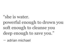 a quote from the author, adrian michael about how to clean your face