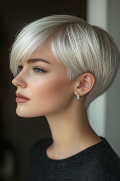 Best Haircuts For Fine Hair, Haircuts 2025, 2024 Haircuts, Short White Hair, Repair Damaged Hair