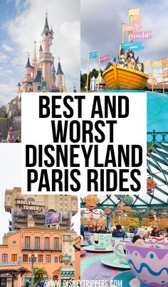 the best and worst disney land rides for families to ride on in their own area