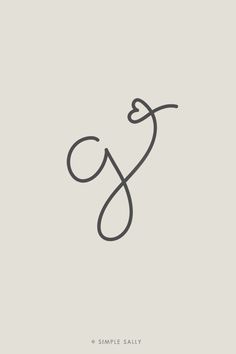 the letter g is made up of two thin lines, and has an elegant shape