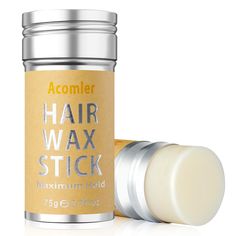 PRICES MAY VARY. 1.Wax Stick for Hair Edge Control: The broken hair conditioner can fix all types of messy hairstyles, including broken, frizzy or flyaway hair. The Hair Stick Can style and smooth the edges of even the most unruly hair.You will look so Nice and Confident 2.Easy to Use and Clean:-The Hair Stick Wax is easily to use. Unscrew the lid and push up from the bottom then apply to the hairstyle or tidy up the flyaway hair at the edges.. This Hair Stick is very easy to clean. After Used, Wax Stick For Hair, Stick For Hair, Hair Slick, Slick Stick, Flyaway Hair, Hair Wax Stick, Pomade Style, Wax Stick, Unruly Hair