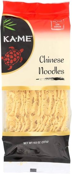 kame noodles with chinese noodles in the package